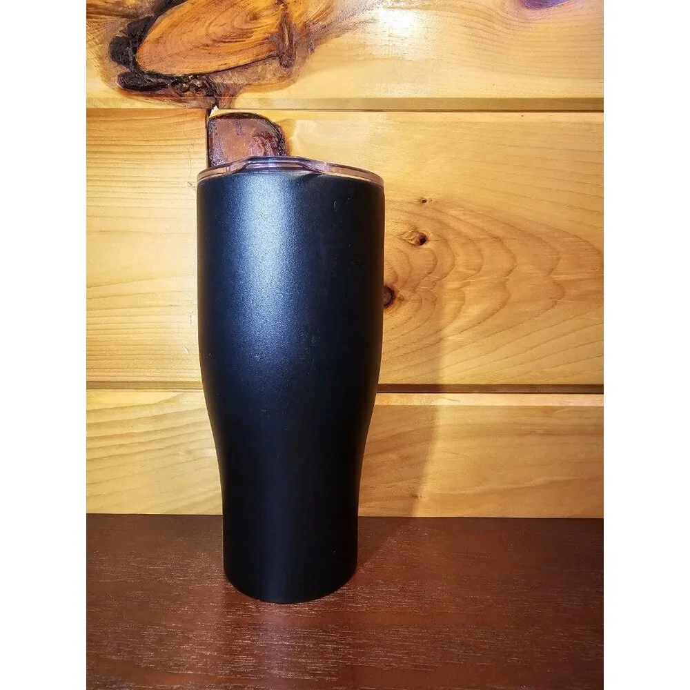 Firm Grip Jobsite Tumbler Trademaster Work 30oz Coffee Mug Black